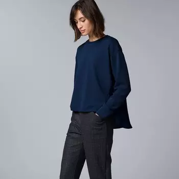 Женский пуловер Simply Vera Vera Wang, смешанный пуловер, цвет Vera Navy