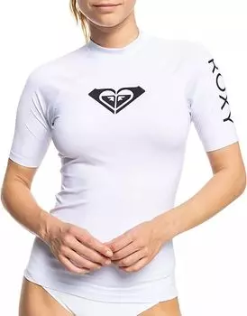 Женский рашгард с короткими рукавами Roxy Whole Hearted