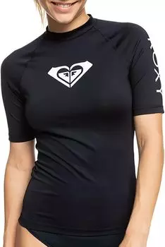 Женский рашгард с короткими рукавами Roxy Whole Hearted