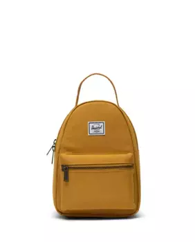 Женский рюкзак 9л из ткани горчичного цвета на молнии Herschel, горчичный