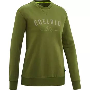 Женский свитер Spotter Crew Edelrid, оливковый
