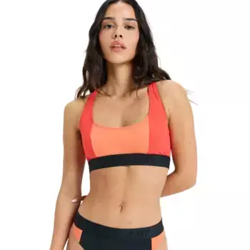 Женский топ Roxy Active Colorblock, красный