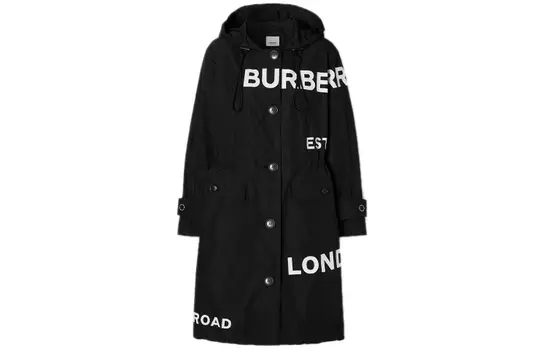 Женский тренч Burberry, цвет Black