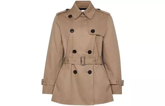 Женский тренч COACH, цвет Khaki