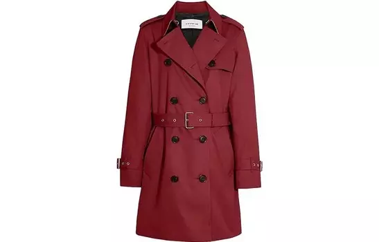 Женский тренч COACH, цвет Red
