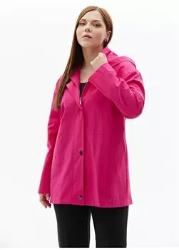 Женский тренч цвета фуксии 24YSL9366-BB Selen