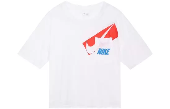 Женский укороченный топ Nike, Белый