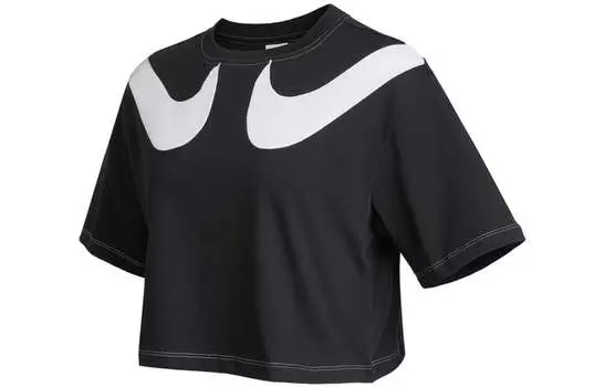 Женский укороченный топ Nike, Черный