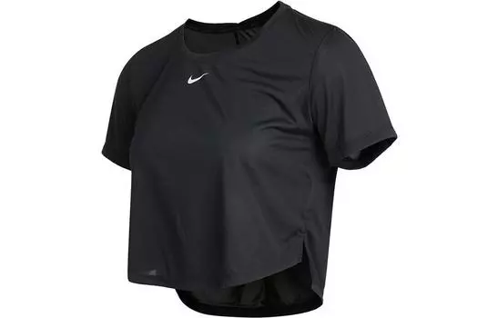 Женский укороченный топ Nike, цвет Black