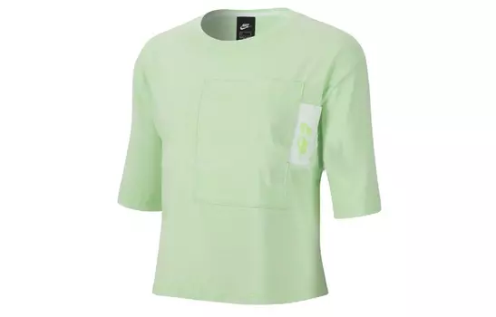 Женский укороченный топ Nike, цвет Candy Green