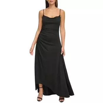 Женское асимметричное вечернее платье DKNY