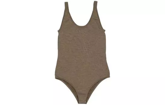 Женское боди Burberry, цвет Brown