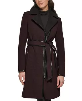 Женское пальто с асимметричной молнией, созданное для macy's GUESS