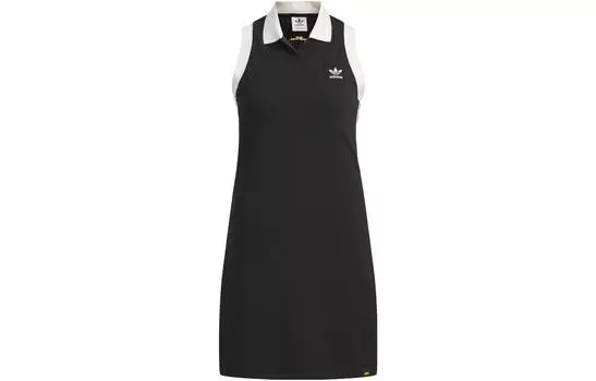 Женское платье без рукавов Adidas Originals, цвет Black