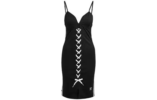 Женское платье без рукавов Adidas Originals, цвет Black
