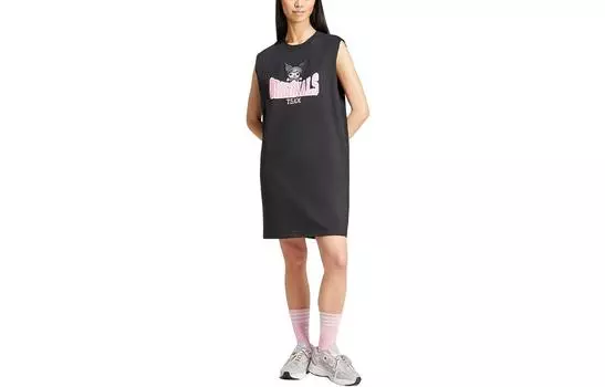 Женское платье без рукавов Adidas Originals, цвет Black