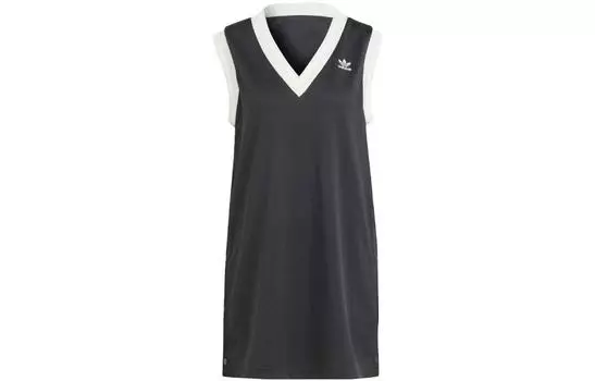 Женское платье без рукавов Adidas Originals, цвет Black