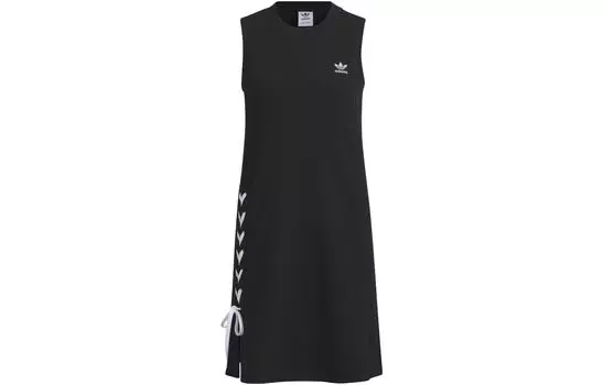 Женское платье без рукавов Adidas Originals, цвет Black