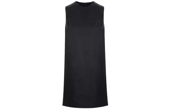 Женское платье без рукавов PRADA, цвет Black