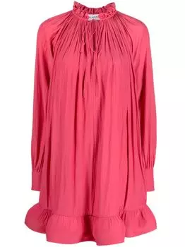 Женское платье Lanvin розового цвета