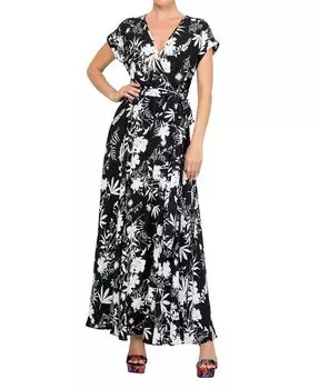 Женское платье макси Jasmine Meghan Los Angeles, цвет Dahlia black