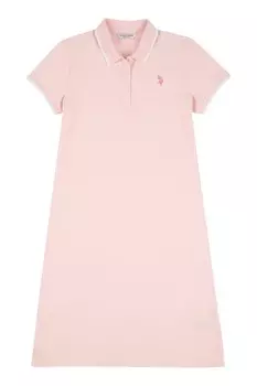 Женское платье-поло U.S. Polo Assn, розовый