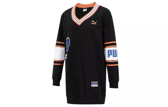 Женское платье с длинными рукавами Puma, цвет Black