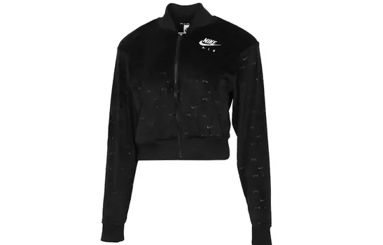 Женское укороченное пальто Nike, цвет Black