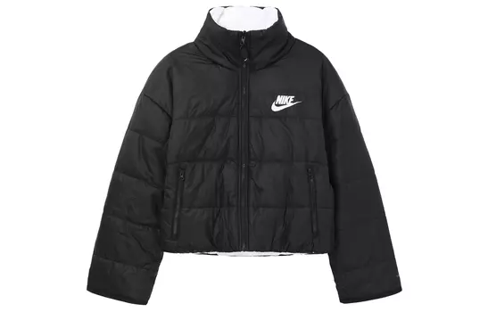 Женское укороченное пальто Nike, цвет Black