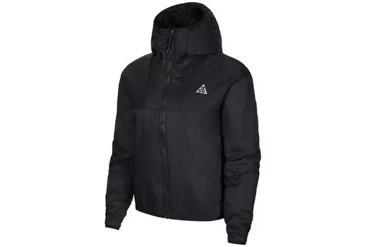 Женское укороченное пальто Nike, цвет Black
