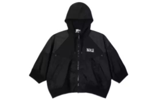 Женское укороченное пальто Nike, цвет Black
