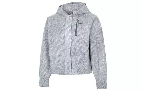 Женское укороченное пальто Nike, цвет Gray