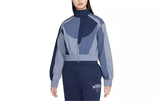 Женское укороченное пальто Nike, цвет Navy