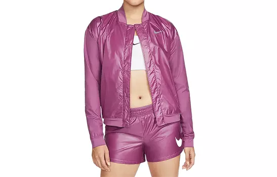 Женское укороченное пальто Nike, цвет Purple