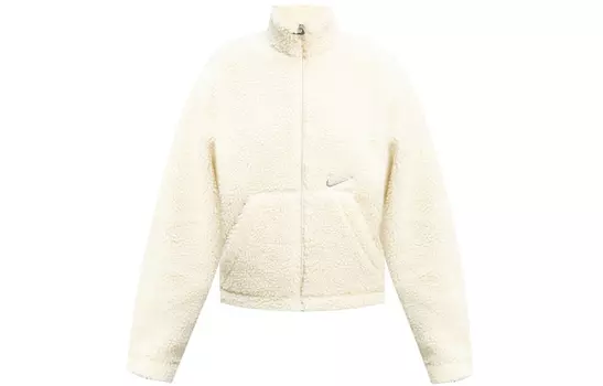 Женское укороченное пальто Nike, цвет White