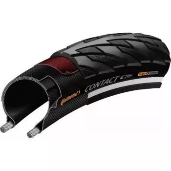 Жесткая городская шина Continental Contact Reflective 700C x 47, черный