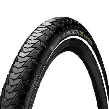 Жесткая городская шина Continental Econtact Plus 20 x 2.00, серебряный