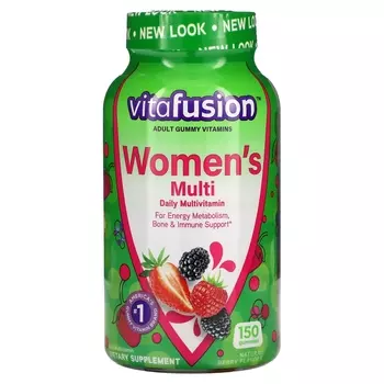 Жевательные Витамины для Женщин VitaFusion, ягодные вкусы, 150 жевательных таблеток