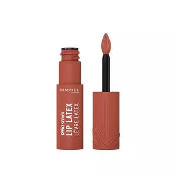 Жидкая губная помада Rimmel Thrill Seeker Lip Latex с гиалуроновой кислотой и витамином Е №. 250 Honey Bun, 6 мл