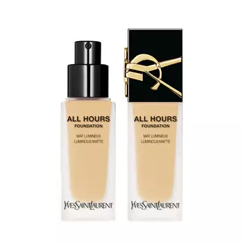 Жидкая основа all hours foundation spf39 Yves Saint Laurent, цвет nr. lw1, 25 мл