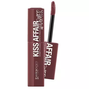 Жидкая помада Kiss Affair Lacquer с виниловым эффектом, цвет: Confident 3,9 мл Bellaoggi