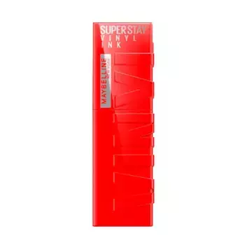 Жидкая помада с виниловым эффектом Superstay Vinyl Ink Maybelline New York, цвет red-hot