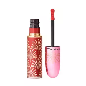 Жидкая помада, выпущенная ограниченным тиражом Powder Kiss Liquid Lipcolour Mac Cosmetics, цвет another drink?