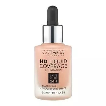 Жидкая тональная основа HD Catrice, цвет 040 warm beige, 30 мл