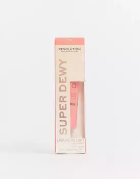 Жидкие румяна Revolution Superdewy - Fake The Flush