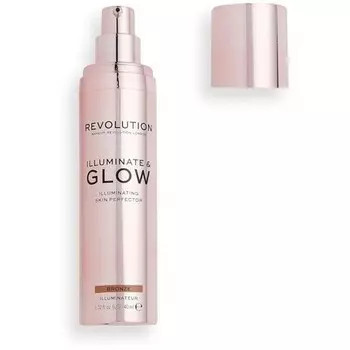 Жидкий хайлайтер Illuminate & Glow бронзовый, Revolution