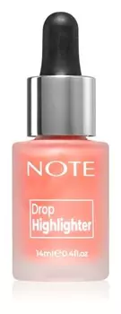 Жидкий хайлайтер с пипеткой Note Cosmetique Drop Highliter, 01 Pearl Rose 14 мл