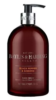 Жидкое мыло Baylis & Harding Mens Black Pepper & Ginseng, 500 мл