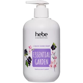 Жидкое мыло для рук, 500 мл Hebe Cosmetics Essential garden blackcurrant&peach