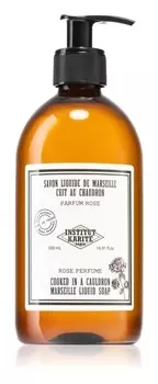 Жидкое мыло для рук Institut Karit Paris Rose Mademoiselle Marseille Liquid Soap